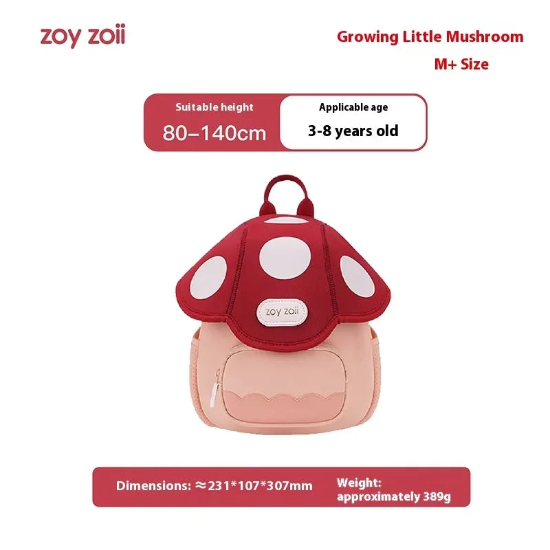 Zoyzoii B50 Mushroom Series Kids Backpack
