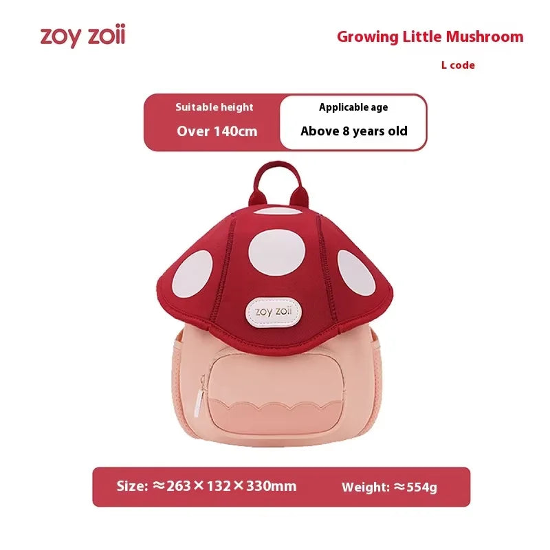 Zoyzoii B50 Mushroom Series Kids Backpack