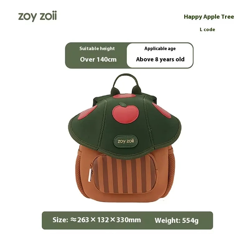 Zoyzoii B50 Mushroom Series Kids Backpack