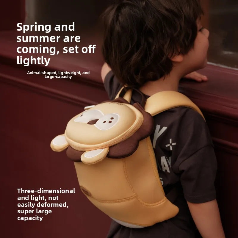 Zoyzoii Animal Friends Kids Backpack with Towing Rope