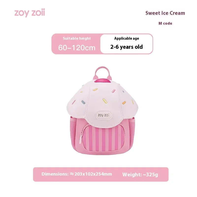 Zoyzoii B50 Mushroom Series Kids Backpack