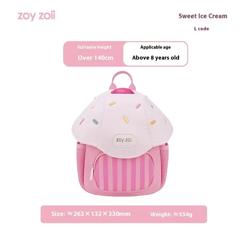 Zoyzoii B50 Mushroom Series Kids Backpack